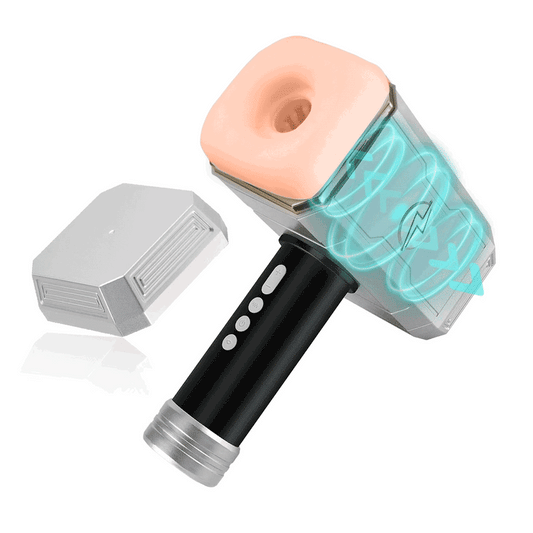 Automatic Suction and Vibrating Masturbation Cup for Intense Pleasure