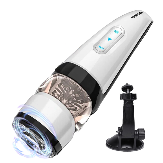 Hands-Free Interactive Male Masturbator with 4D Vibration