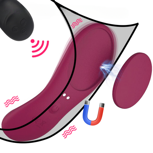 Butterfly Vibrator-fjernbetjening til par - Diskret og stille G-Spot-stimulator