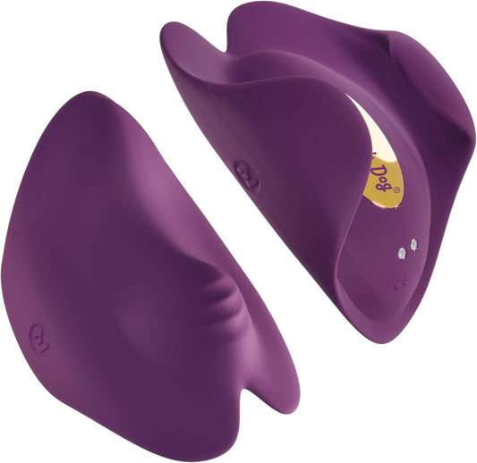HeartCaptor Pockety Lay-On Clitoral Vibrator for Women & Couples | Rechargeable Ergonomic Intimate Wellness Device with 7 Vibration Modes