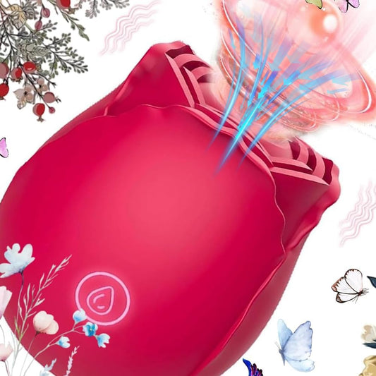 HeartCaptor Rose Clitoral Sucker for Women | Rechargeable 10-Mode Intimate Wellness Vibrator