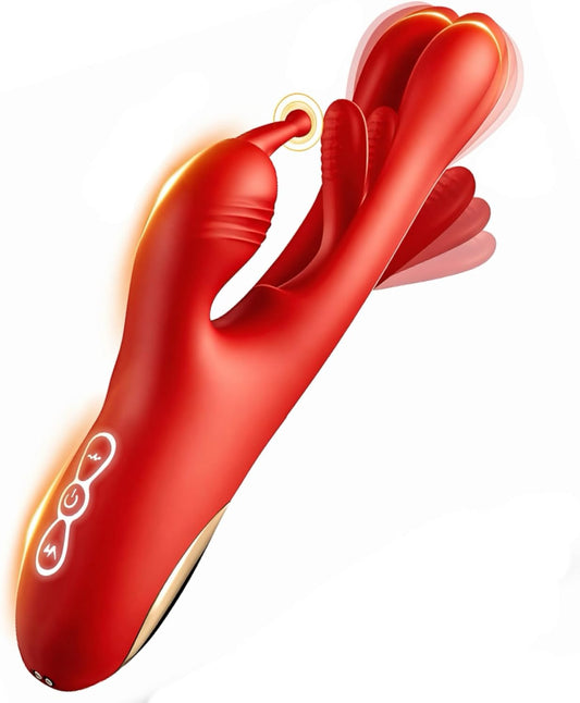 HeartCaptor Rose Clitoral Suction Device for Women | Rechargeable Intimate Wellness Vibrator with Soft Silicone