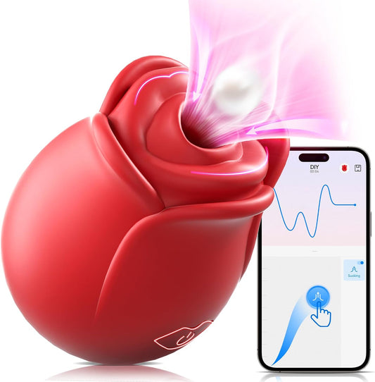 Silicone Sucking Vibrator with 18 Modes for Enhanced Pleasure