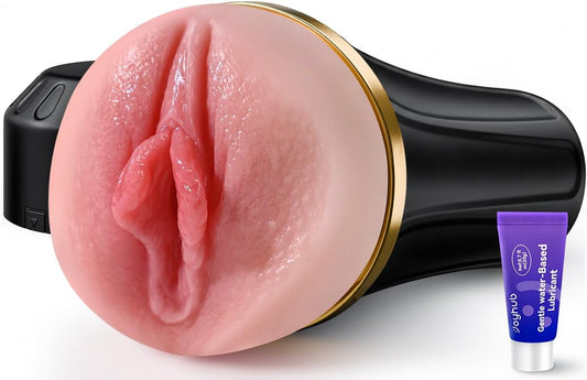 HeartCaptor Manual Male Stroker Device for Men | Rechargeable-Free Intimate Wellness Toy with Realistic Texture