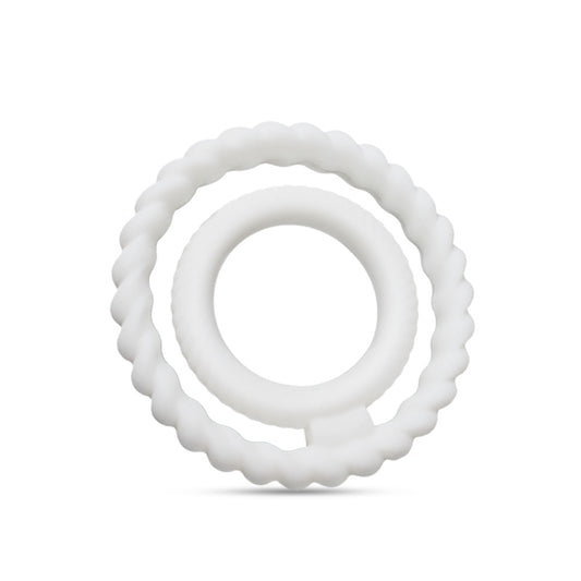 Silicone Dual Penis Ring - Enhanced Pleasure for Men