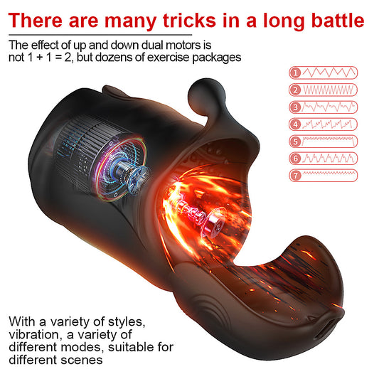 Silicone Automatic Oral Sex Machine with IPX7 Waterproof Feature