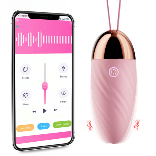 Wireless APP-Controlled Vibrator for Women - Discreet & Versatile Intimate Enhancement