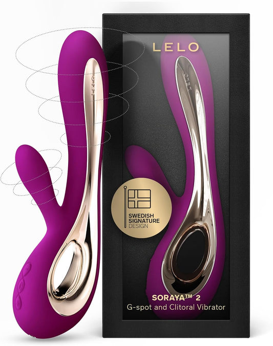 HeartCaptor Soraya 2 Dual Intimacy Device for Women | USB Rechargeable Waterproof Dual Stimulation Toy