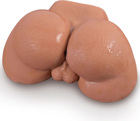 HeartCaptor TPE Male Masturbator Stroker for Him | Lifelike Anal Intimacy Device with Weighted Texture