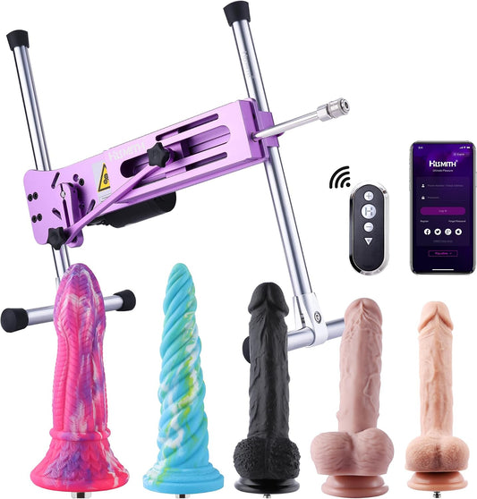 HeartCaptor 100W APP Controlled Personal Wellness Thrusting Machine 3.0 Pro for Couples and Solo Play | KlicLok System