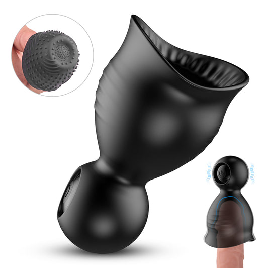 Advanced 9-Mode Vibration Glans Trainer for Enhanced Sensitivity Control