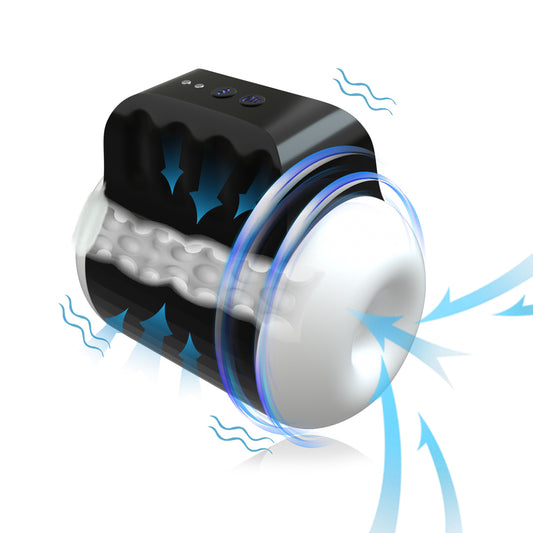 Advanced 360° Suction Vibration Masturbator Cup for Men