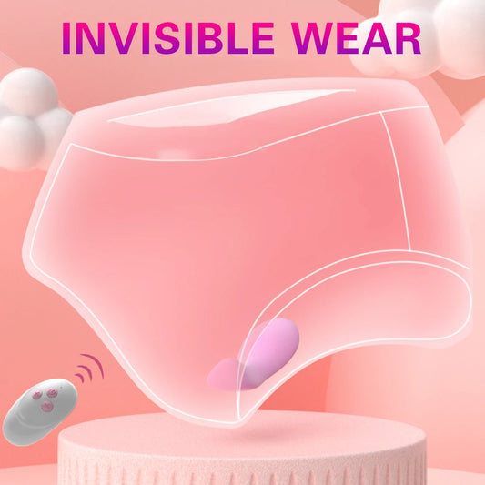 Butterfly Vibrator-fjernbetjening til par - Diskret og stille G-Spot-stimulator