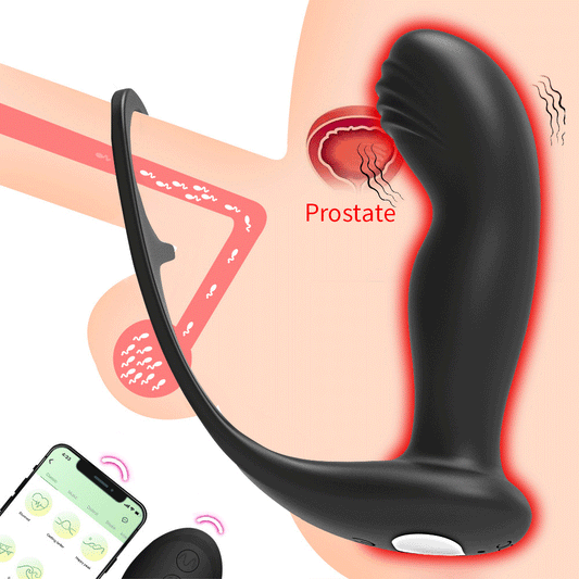 Advanced Prostate Pleasure with Remote Control Vibration Massager