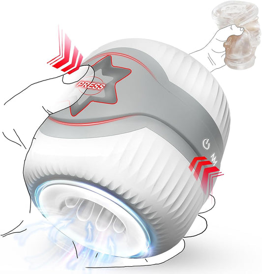 Advanced Male Masturbation Cup with Soothing Vibration