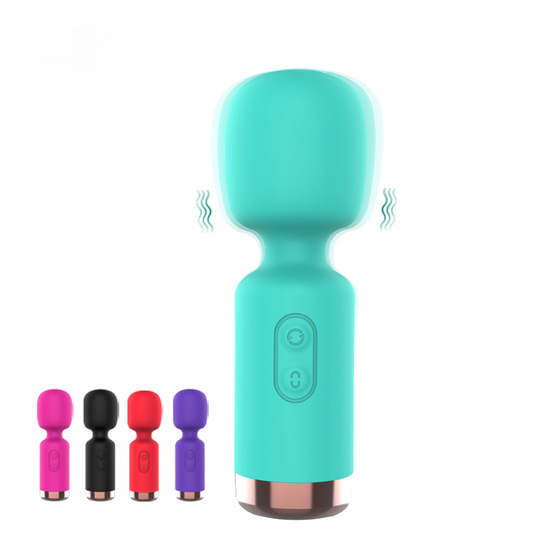 HeartCaptor Mini Magic Wand Vibrators - Premium Silicone G-Spot Stimulator for Women