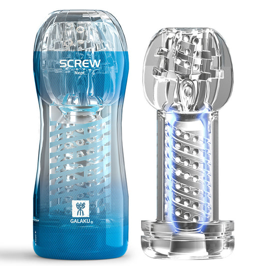 Advanced Spiral Pleasure Men's Masturbation Cup