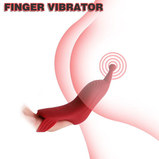Silicone Finger Vibrator for Enhanced Pleasure