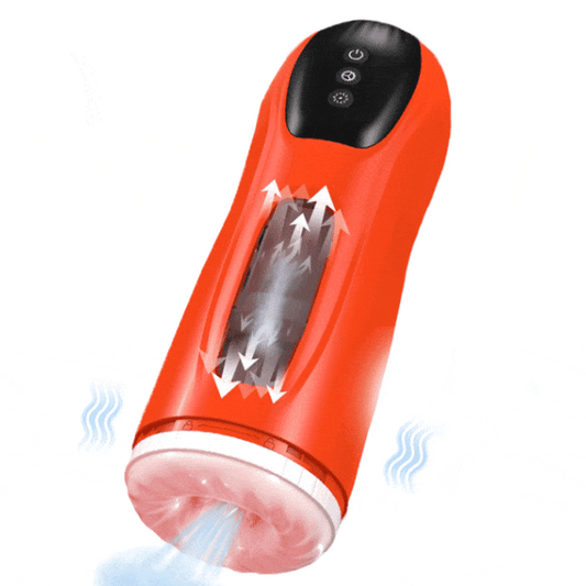 Lava 3-in-1 Automatic Thrusting & Vibrating Masturbation Cup