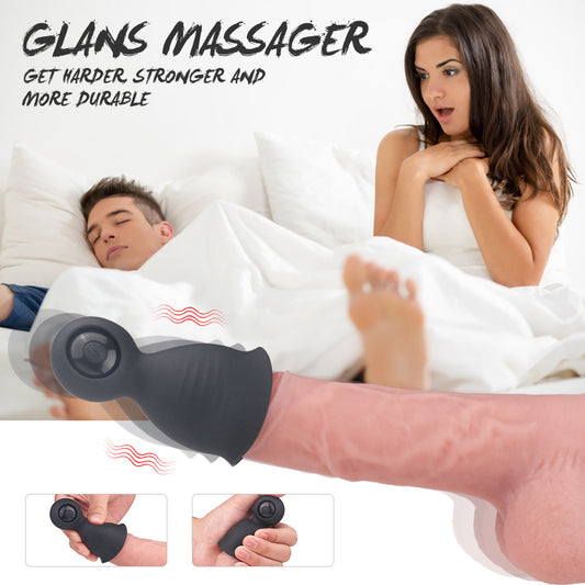 Advanced 9-Mode Vibration Glans Trainer for Enhanced Sensitivity Control