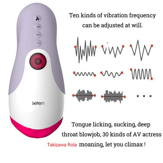 Premium Male Masturbation Cup with Advanced Suction and Heating Features
