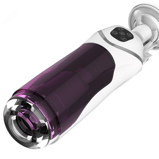 Fully Automatic Male Masturbator with Rotating Suction and Warming Features