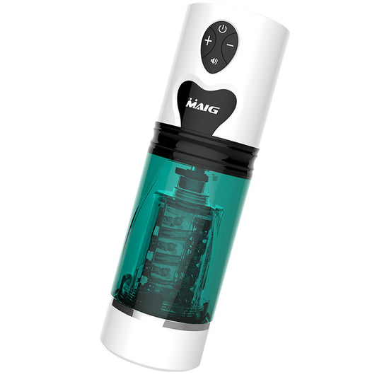 Automatic Rotating Male Masturbator with Audio for Enhanced Pleasure