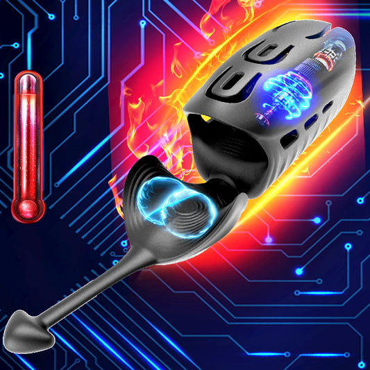 Advanced Glans Stimulator for Men - Penis Massager with Delay Training