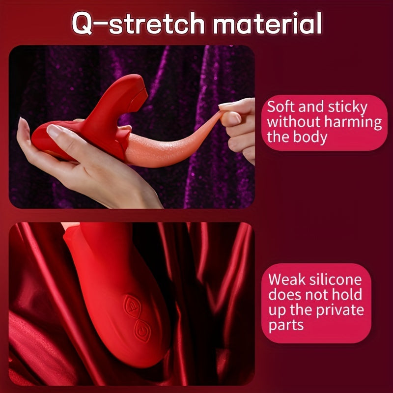Rose Sex Stimulator Vibrator for Women - HeartCaptor