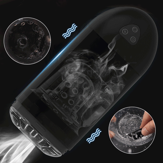 Advanced Male Masturbator with Suction and Vibrating Features