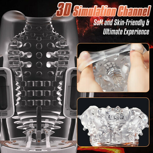 GAWK 6000 Advanced Male Masturbation Cup with Dual Motors