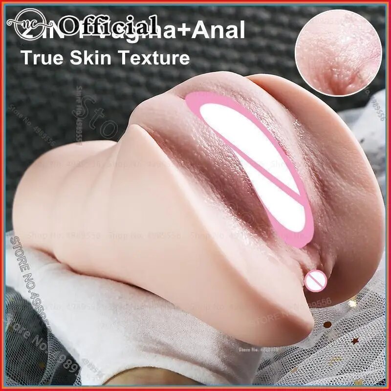 Realistic Vagina Masturbator for Men - Pocket Pussy Pleasure Toys - HeartCaptor