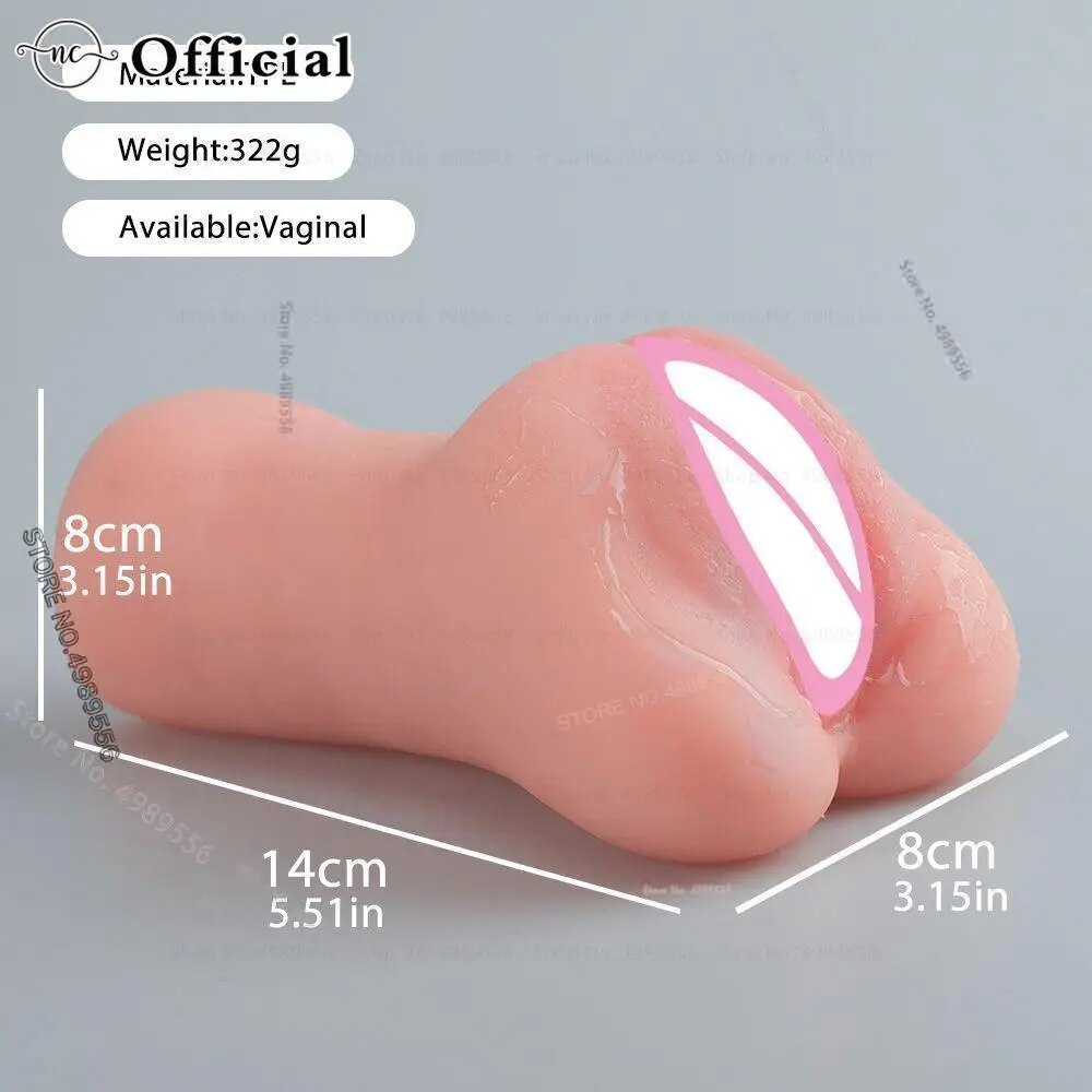 Realistic Vagina Masturbator for Men - Pocket Pussy Pleasure Toys - HeartCaptor