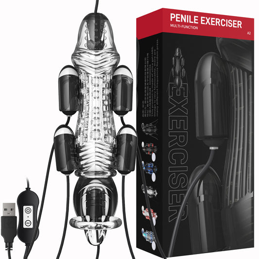 Promax Glans Trainer with Multi-Frequency Vibrating Bullet