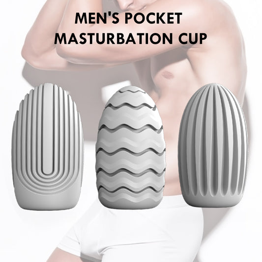 Silicone Masturbation Cup - Premium Fidget Toy for Men's Pleasure