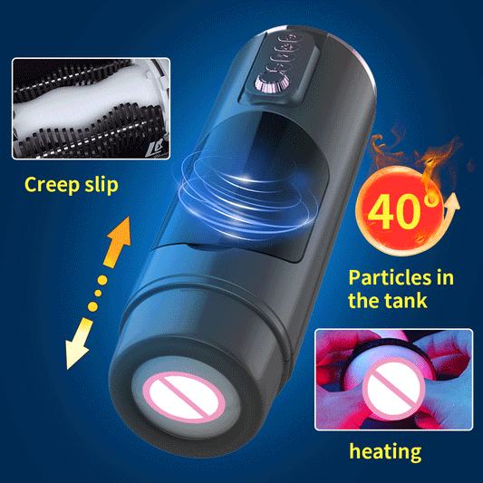 Advanced Heated Vibration Masturbation Cup for Men