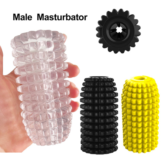 Silicone Realistic Male Masturbator with Pocket Design