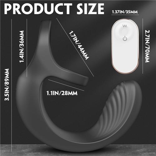 Intimate Remote Control Penis Vibrator Ring