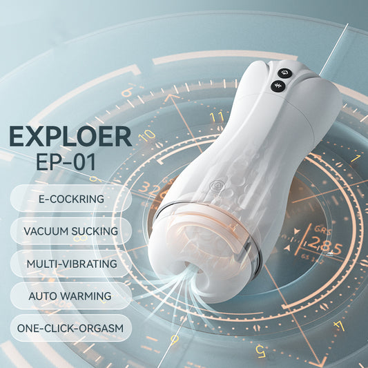 Intelligent Training Masturbation Cup with Multi-Frequency Suction and Vibration