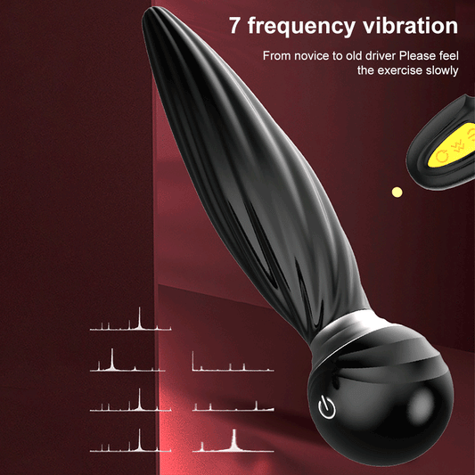 Advanced Silicone Prostate & Anal Massager with Remote Control