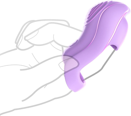 HeartCaptor Mini Finger Vibrator for Women | App-Controlled Rechargeable Intimate Wellness Device with 9 Vibration Modes