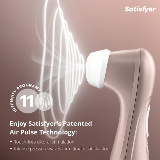 HeartCaptor Pro 2 Airpulse Intimate Device for Women | Precise Contactless Stimulation with IPX7 Waterproof Silicone