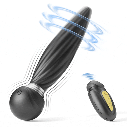 Advanced Silicone Prostate & Anal Massager with Remote Control