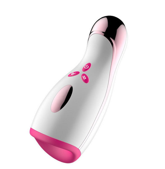 Automatic Telescopic Masturbator with Suction and Vibration for Men