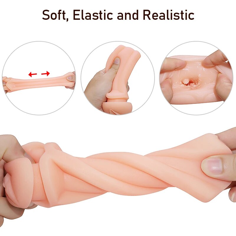 Male Masturbator with Rotating Suction Cup - HeartCaptor