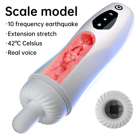 Advanced Telescopic Suction Masturbation Cup