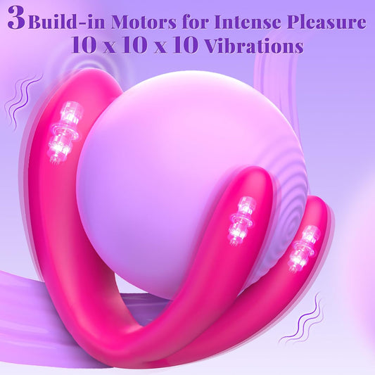 HeartCaptor Wearable App Controlled Vibrator for Couples Intimacy | Waterproof Body Safe Silicone Intimate Wellness Device