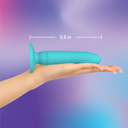 HeartCaptor Dil-lite Internal Stimulator for Beginners | Flexible Body-Safe Silicone Non-Vibrating Device