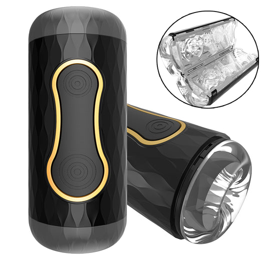 Advanced Double Holes Masturbation Cup for Enhanced Pleasure