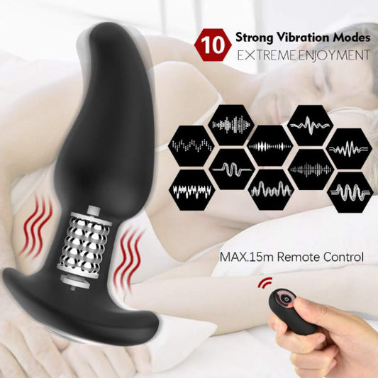 Remote Control Anal Plug for Enhanced Adult Pleasure